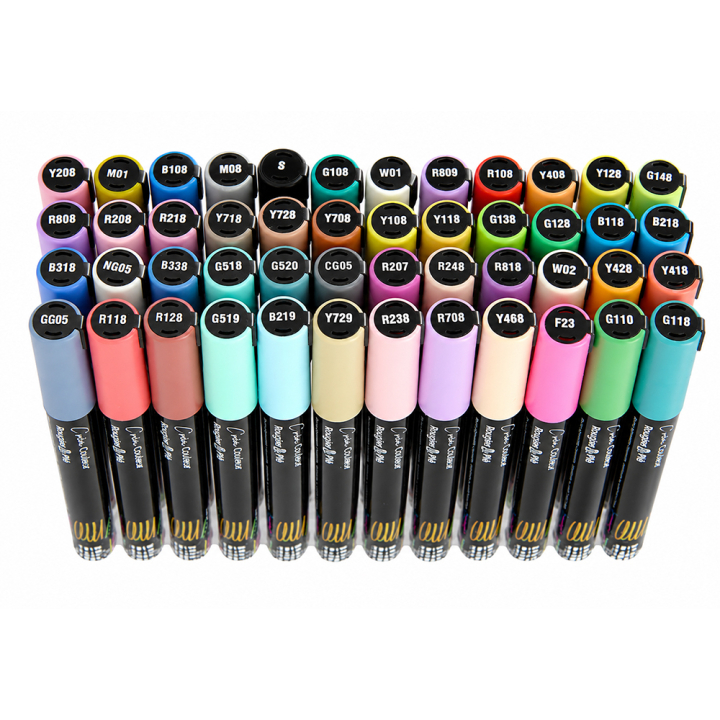 Marqueurs acryliques Créa boîte 48 pcs - Rougier&Plé - Rougier et Plé