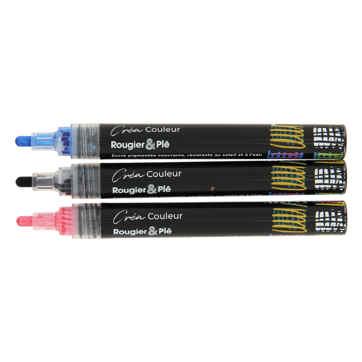 Marqueurs acryliques Créa boîte 48 pcs - Rougier&Plé - Rougier et Plé