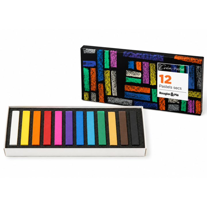 Pastel sec Set 12 pcs - Rougier&Plé - Rougier et Plé