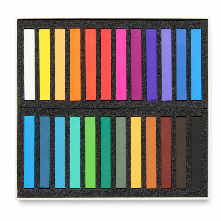 Pastel sec Set 24 pcs - Rougier&Plé - Rougier et Plé
