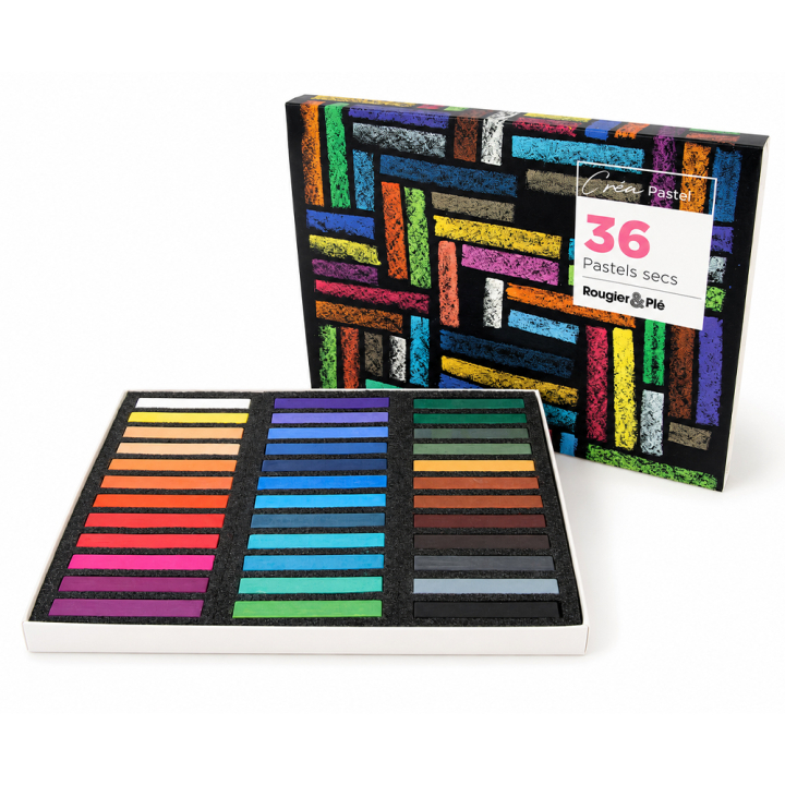 Pastel sec Set 36 pcs - Rougier&Plé - Rougier et Plé