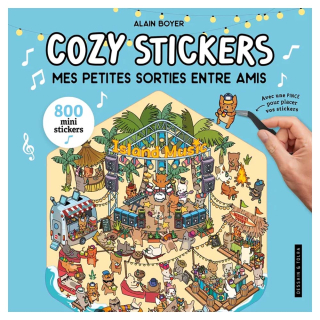 Cozy Stickers Mes petites sorties entre amis - Dessain et Tolra - Rougier et Plé