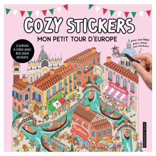 Cozy Stickers Mon petit tour d'Europe - Dessain et Tolra - Rougier et Plé