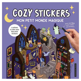 Cozy Stickers Mon petit monde magique - Dessain et Tolra - Rougier et Plé