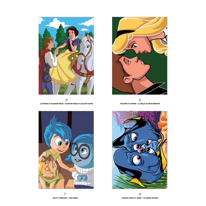 Coloriages mystères Disney Best of Love Stories - Hachette - Rougier et Plé