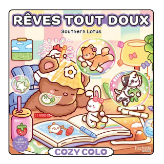 Cozy colo Rêves tout doux Southern Lotus - Hachette - Rougier et Plé