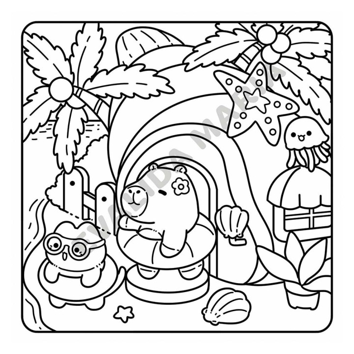 Cozy Colo Capybaras câlins - Hachette - Rougier et Plé