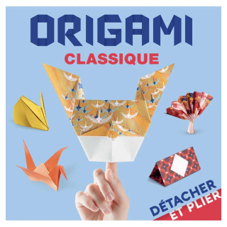 Livre Origami classique Détacher et plier - Nuinui - Rougier et Plé