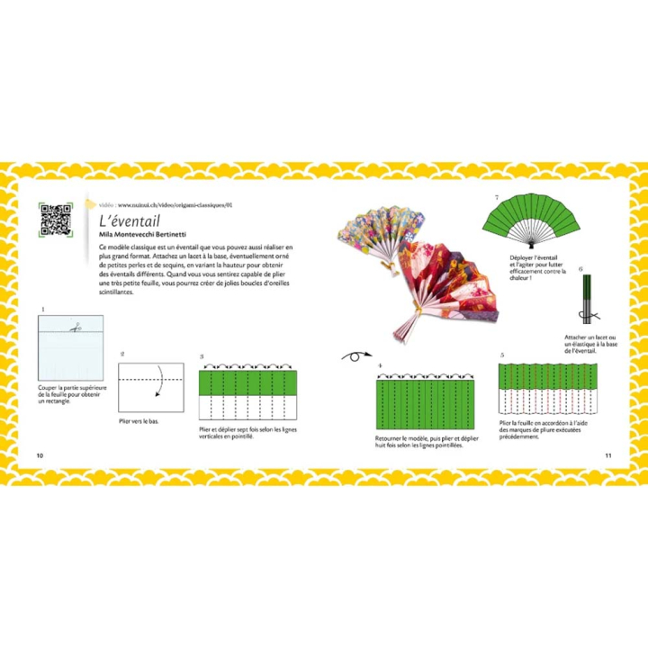 Livre Origami classique Détacher et plier - Nuinui - Rougier et Plé