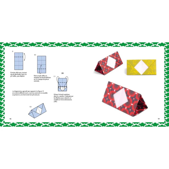 Livre Origami classique Détacher et plier - Nuinui - Rougier et Plé