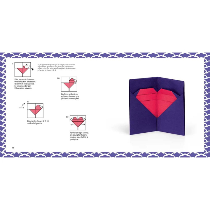 Livre Origami classique Détacher et plier - Nuinui - Rougier et Plé