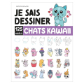 Livre Je sais dessiner Chats kawaii 125 modèles - Fleurus - Rougier et Plé