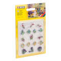 Jardin de fleurs 17 pcs - Noch - Rougier et Plé