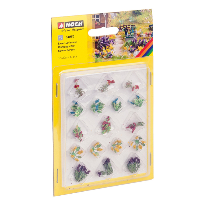 Jardin de fleurs 17 pcs - Noch - Rougier et Plé
