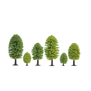 Arbre feuillu 5 à 9 cm - 25 pcs - Noch - Rougier et Plé