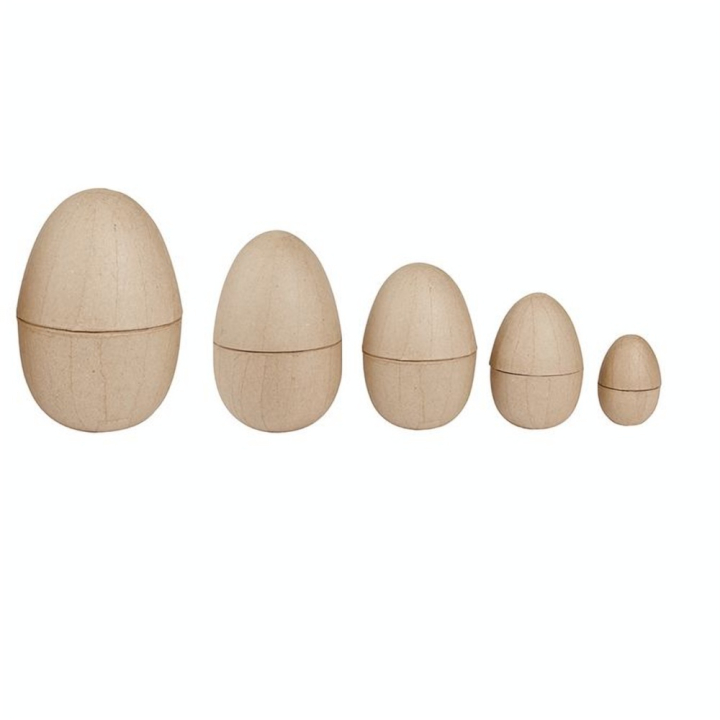 Boîtes gigognes Œuf 5 pcs - Décopatch - Rougier et Plé