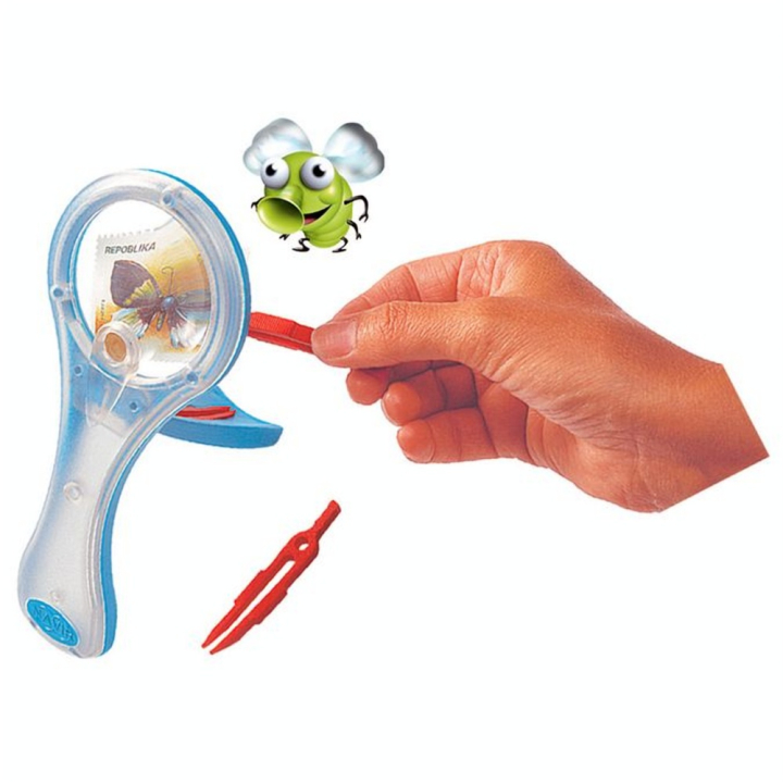 Loupe Megalens 3x et 7x Avec pied et pincette - NAVIR - Rougier et Plé