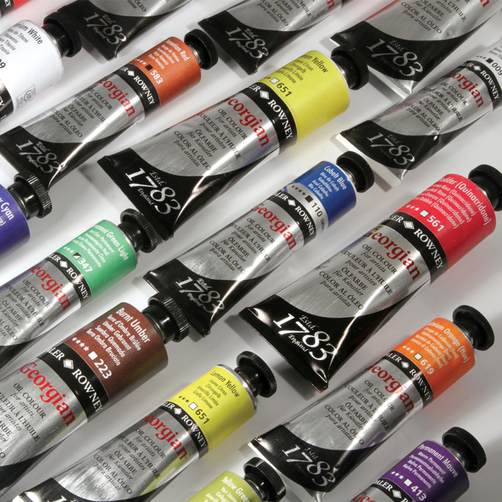 Peinture à l'huile fine Georgian - Daler Rowney - Rougier et Plé