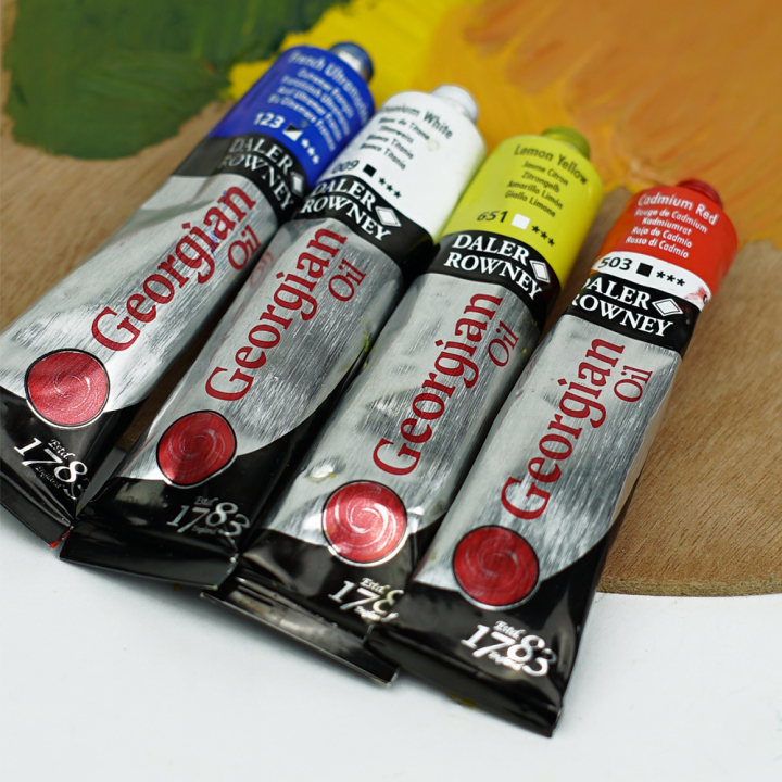 Peinture à l'huile fine Georgian - Daler Rowney - Rougier et Plé