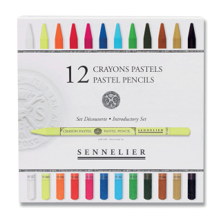 Boîte 12 crayons pastels - Sennelier - Rougier et Plé