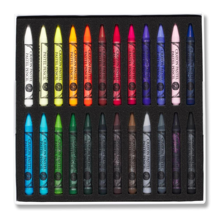 Boîte 24 demi-crayons pastels - Sennelier - Rougier et Plé