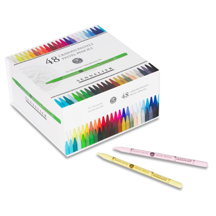 Boîte 48 crayons pastels Set découverte - Sennelier - Rougier et Plé