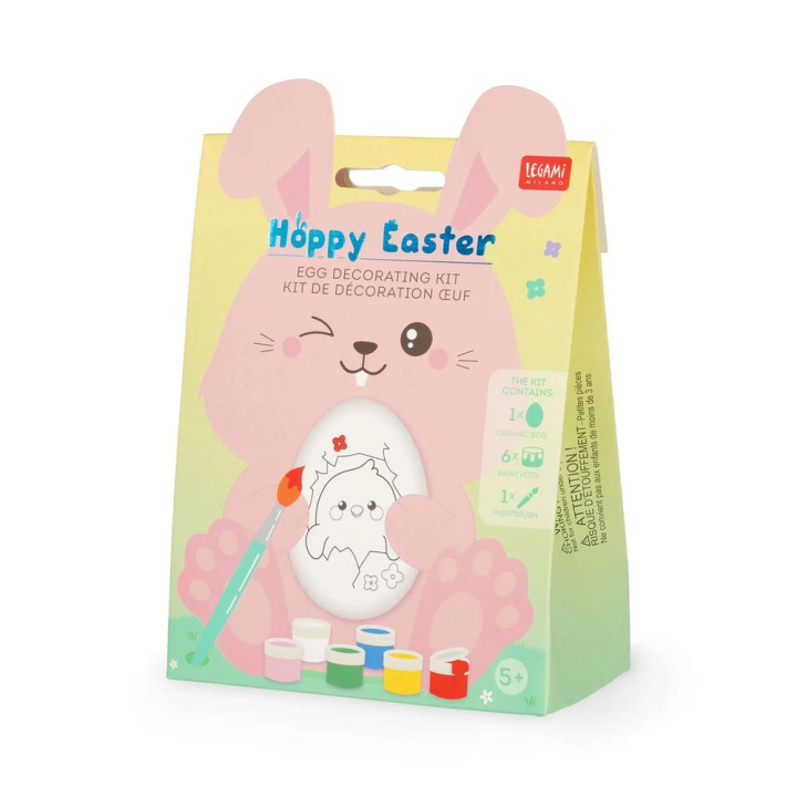 Kit Œuf de Pâques à décorer Hoppy Easter - Legami - Rougier et Plé