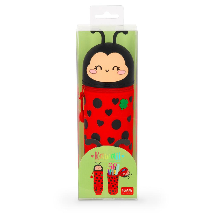 Trousse 2 en 1 Silicone Souple Coccinelle - Legami - Rougier et Plé