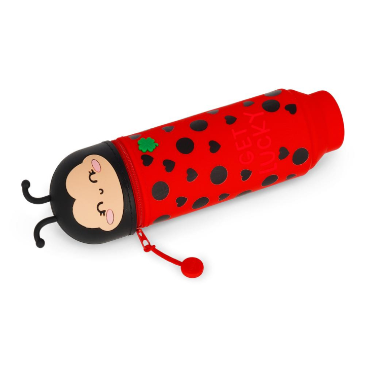 Trousse 2 en 1 Silicone Souple Coccinelle - Legami - Rougier et Plé