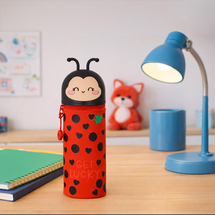 Trousse 2 en 1 Silicone Souple Coccinelle - Legami - Rougier et Plé