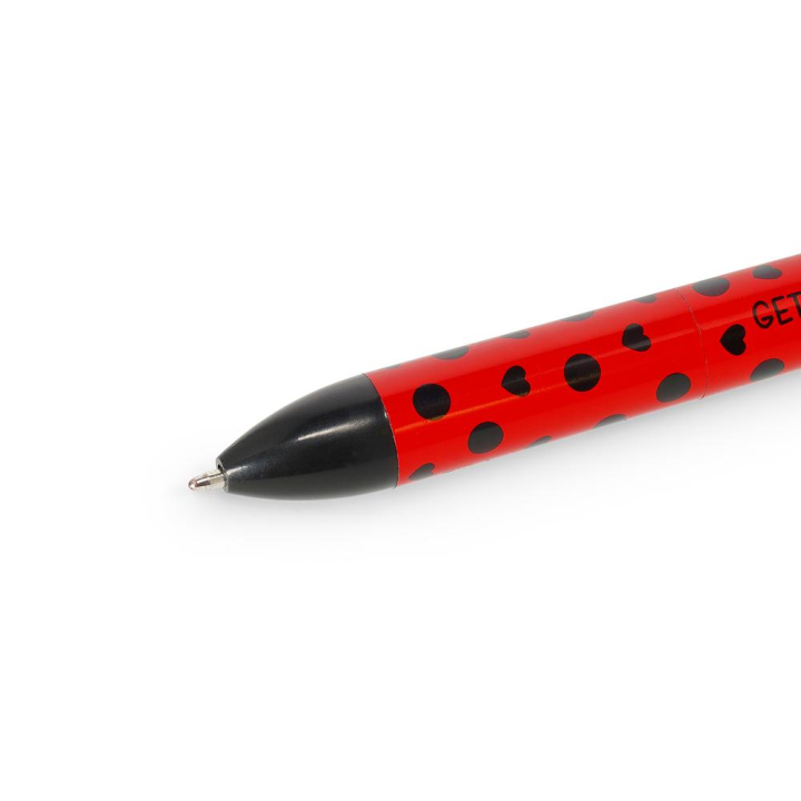 Stylo à bille 2 couleurs Coccinelle - Legami - Rougier et Plé