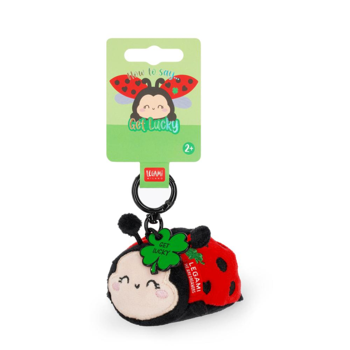 Porte-clef peluche Coccinelle - Legami - Rougier et Plé