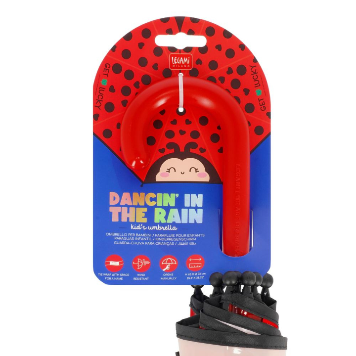 Parapluie enfant Coccinelle - Legami - Rougier et Plé