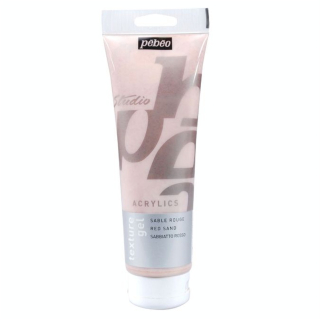 Gel de texture sable rouge Studio 250 ml - Pébéo - Rougier et Plé