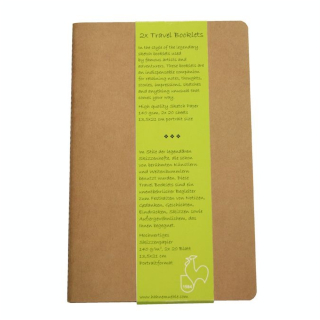 Carnet de voyage 9 x 14 cm par 2 - Hahnemühle - Rougier et Plé