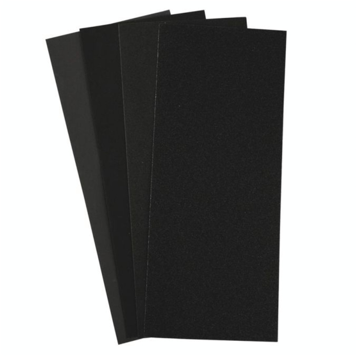 Papier émeri assorti 11,5 x 28 cm 5 pièces - Rayher - Rougier et Plé