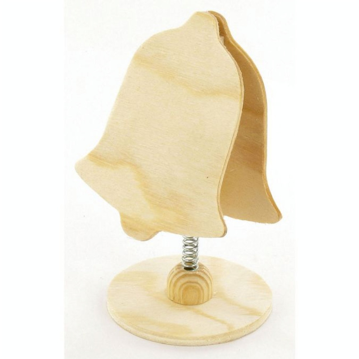 Marque place en bois forme de cloche 7,5 x 12,5 cm - CTOP - Rougier et Plé