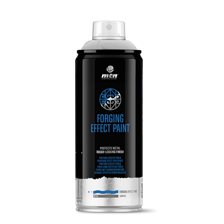 Peinture en spray MTN Pro 400 ml Effet Fer forgé - Montana - Rougier et Plé