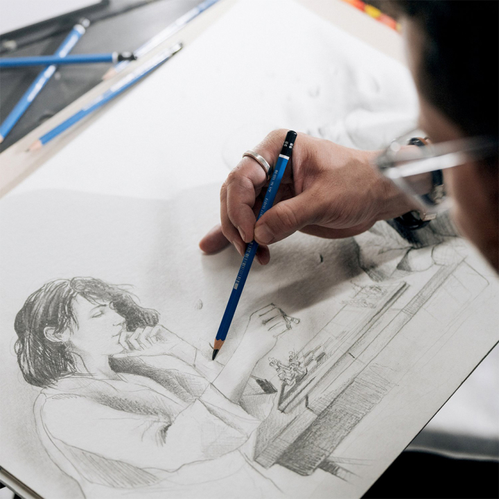 Mars Lumograph crayon graphite 2B - Staedtler - Rougier et Plé
