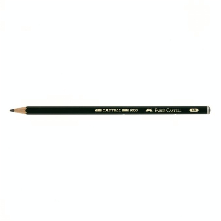 Crayon graphite Castell 9000 6B - Faber-Castell - Rougier et Plé