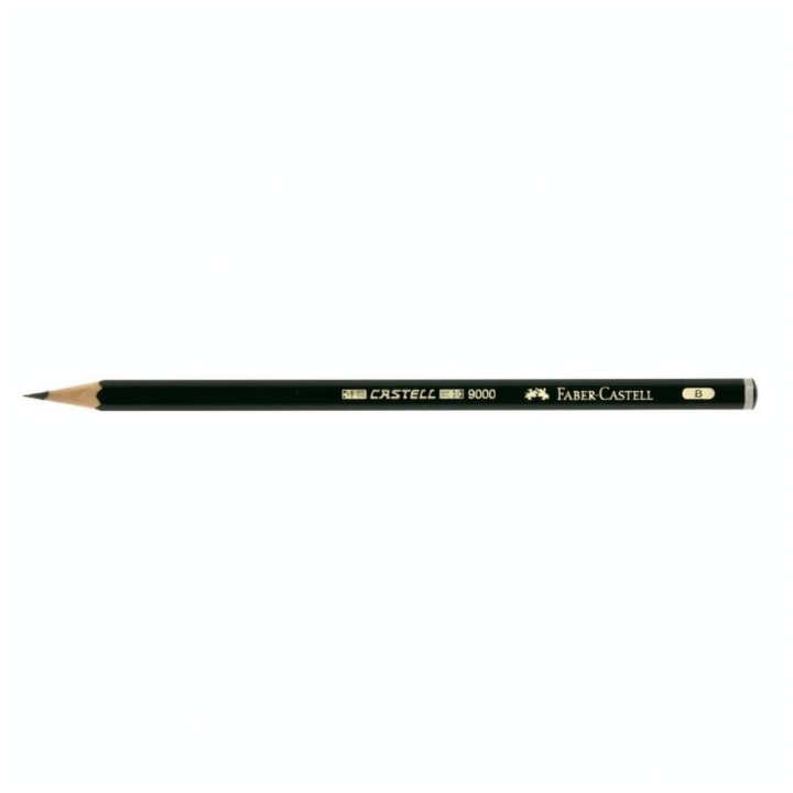 Crayon graphite Castell 9000 B - Faber-Castell - Rougier et Plé