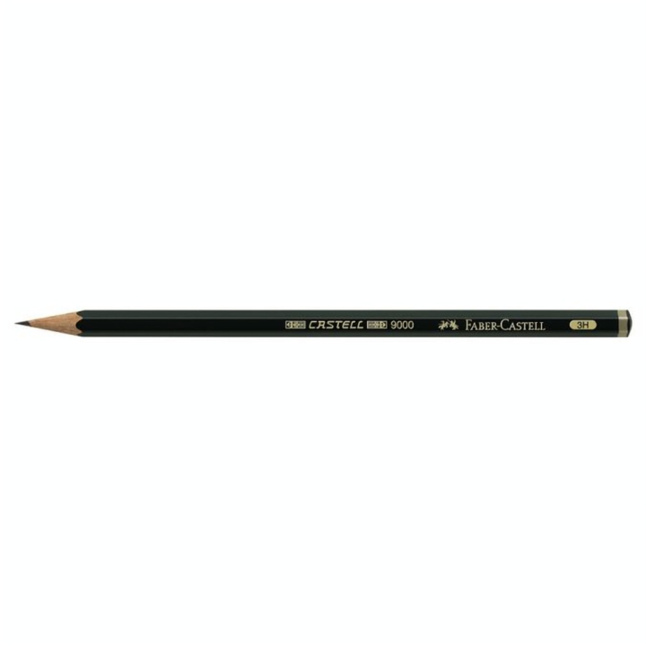 Crayon graphite Castell 9000 3H - Faber-Castell - Rougier et Plé