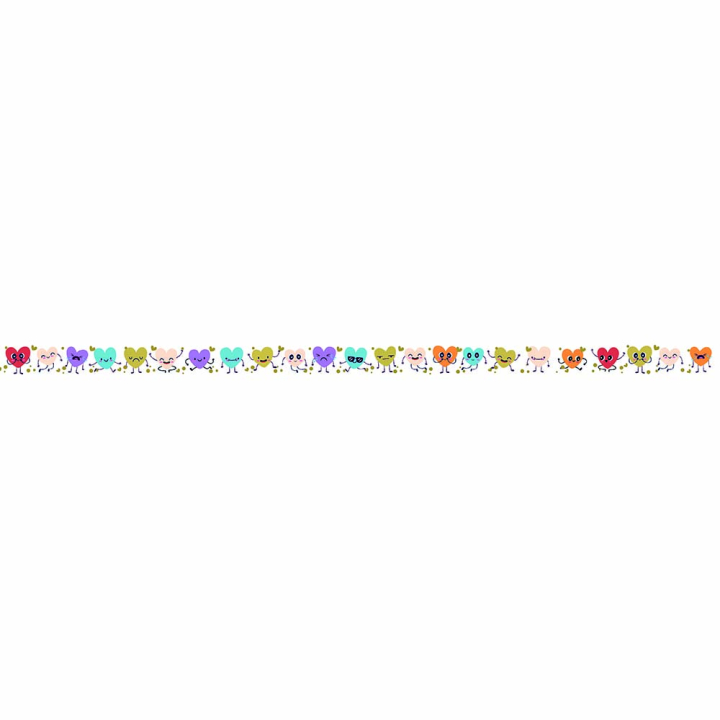 Lot de 3 funtape Emoticoeurs - Global Gift - Rougier et Plé