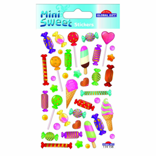Stickers minisweet bonbons - Global Gift - Rougier et Plé