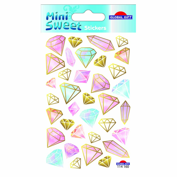 Stickers minisweet diamonds - Global Gift - Rougier et Plé