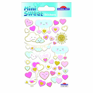 Stickers Minisweet météo girly - Global Gift - Rougier et Plé