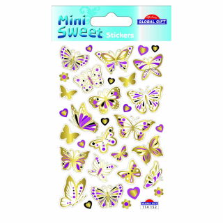Stickers Minisweet papillons chics - Global Gift - Rougier et Plé