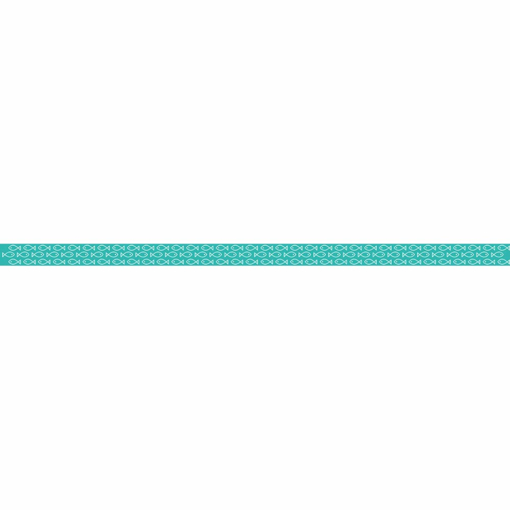 Masking tape mini poissons 15 mm x 5 m - Global Gift - Rougier et Plé