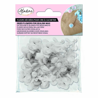 Fleurs séchées blanches pour cire à cacheter - Aladine - Rougier et Plé