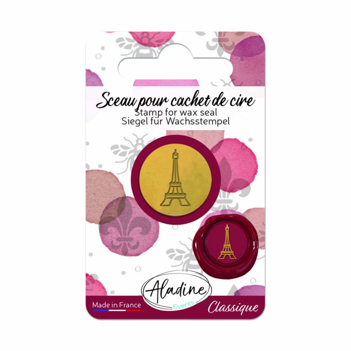 Sceau pour cachet de cire Tour Eiffel - Aladine - Rougier et Plé